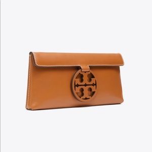 Tory Burch Tan Miller Clutch NWT